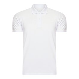 Beeren Heren Polo Wit  - prijs per stuk