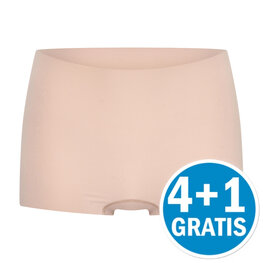 Beeren invisible Dames short Laura café latte 2-pack