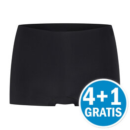 Beeren invisible Dames short Laura Zwart 2-pack