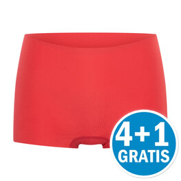 Beeren invisible Dames short Laura donkerrood 2-pack