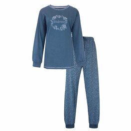 Tenderness Damespyjama – Petrol Blauw