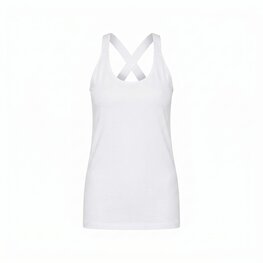 Beeren Cotton Stretch Dames Top Celine – Wit