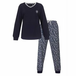 Tenderness Dames Pyjama Donker Blauw