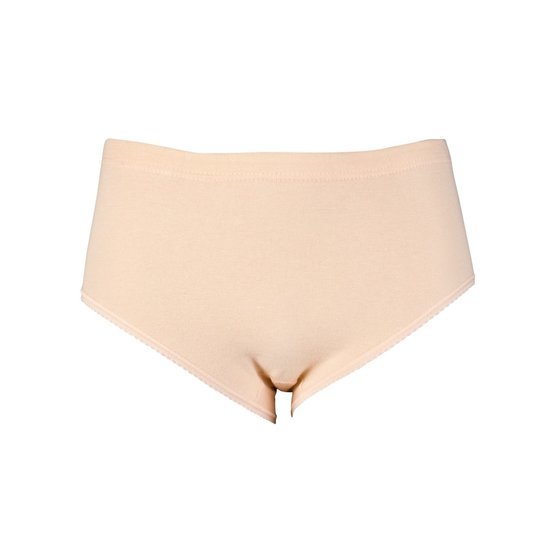 4+1 Beeren Dames Midi Slip Briljant Beige 2-Pack Voordeelpakket