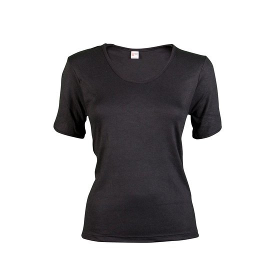 4+1 Beeren Thermo Dames T-shirt Zwart Voordeelpakket