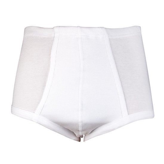 4+1 Beeren Heren Startex Tailleslip Wit 2-Pack Voordeelpakket