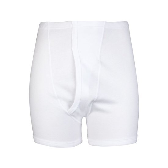 4+1 Beeren Heren Sportbroek M3400 Met Gulp Wit Voordeelpakket
