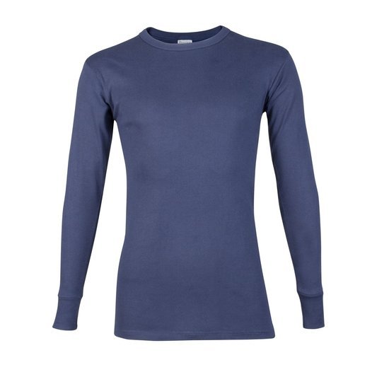 4+1 Beeren Heren M3000 Shirt Lange Mouw Donkerblauw Voordeelpakket