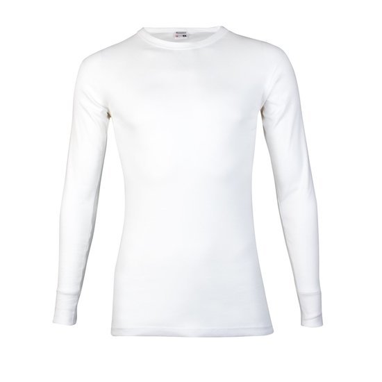4+1 Beeren M3000 Heren Shirt Lange Mouw Wit Voordeelpakket