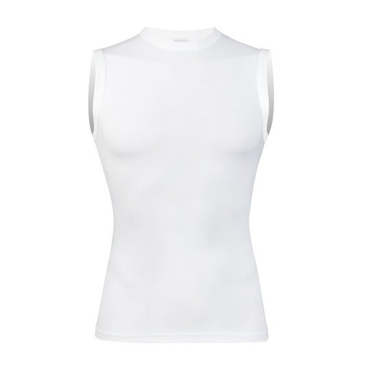 4+1 Beeren Young Heren Mouwloos Shirt Wit Voordeelpakket