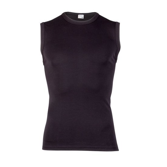 4+1 Beeren Young Heren Mouwloos Shirt Zwart Voordeelpakket