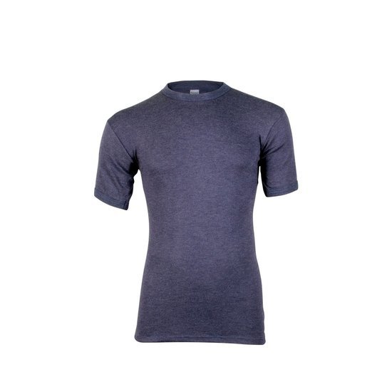 4+1 Beeren Thermo Heren T-shirt Marine Voordeelpakket