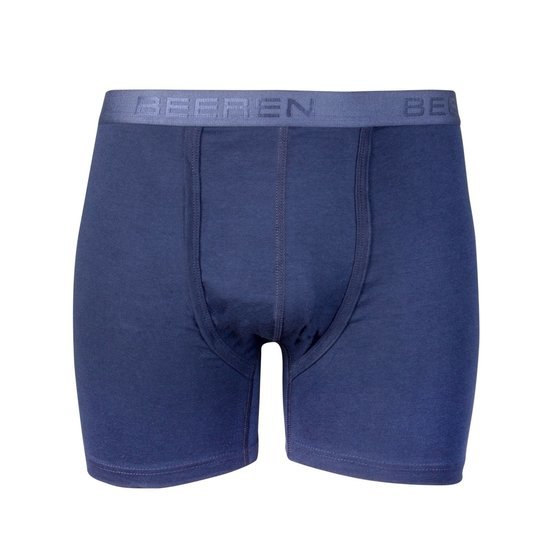 4+1 Beeren Heren Boxershort Dylan Met Gulp Donkerblauw 2-Pack Voordeelpakket
